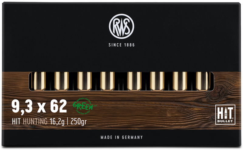 RWS 9,3x62 HIT/16,2g