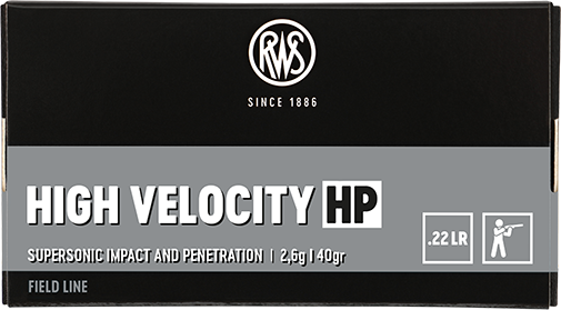 RWS 22LR High Velocity HP 2,6g