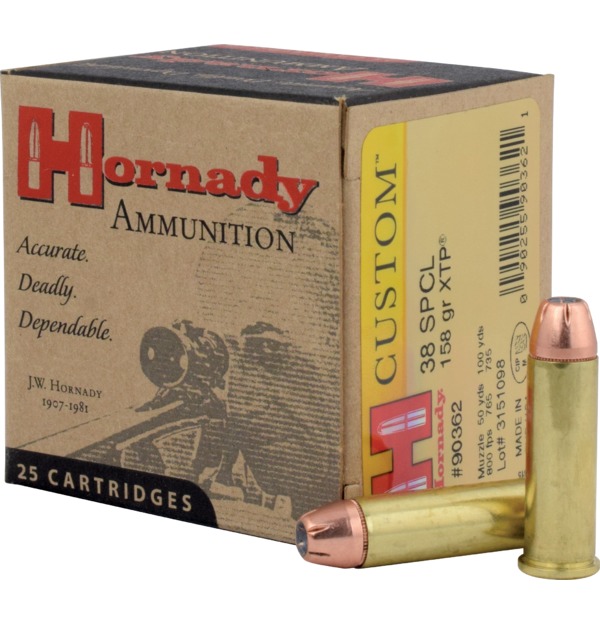 Hornady 38 Special XTP/158grs