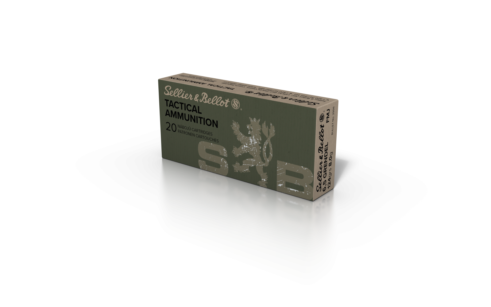 6,5 Grendel FMJ/2956 8,0g