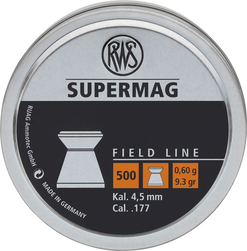 RWS Diabolo Supermag (4,5mm / 500ks)
