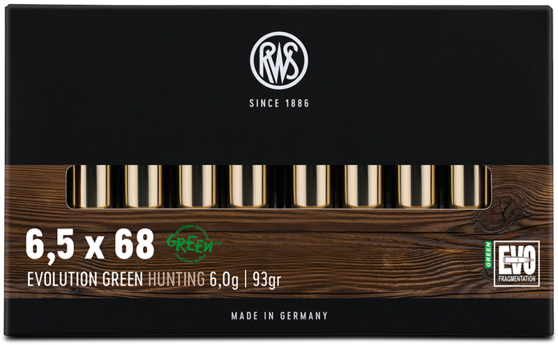RWS 6,5x68 EVO Green/6,0g