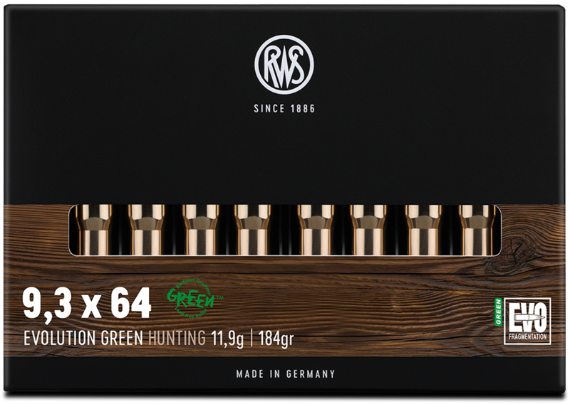 RWS 9,3x64 EVO Green/11,9g