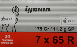 Igman 7x65R SP/175grs