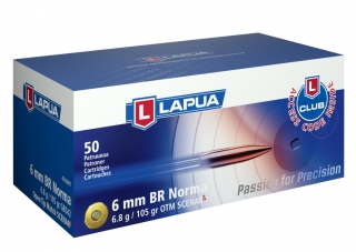 Lapua 6mm BR Norma Scenar-L 6,8g