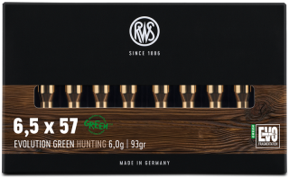 RWS 6,5x57 EVO Green/6,0g